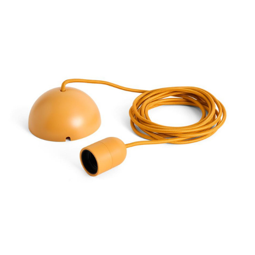 Common Pendant Cord Set Amber Yellow