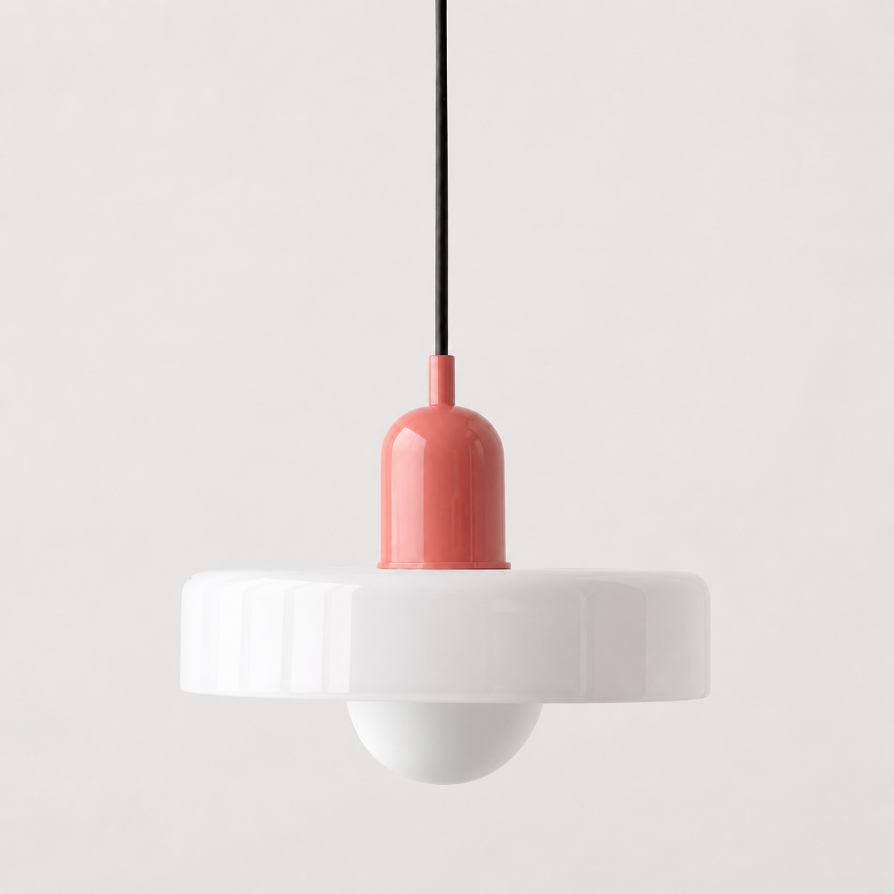 LB Pendant Lamp - Pink White