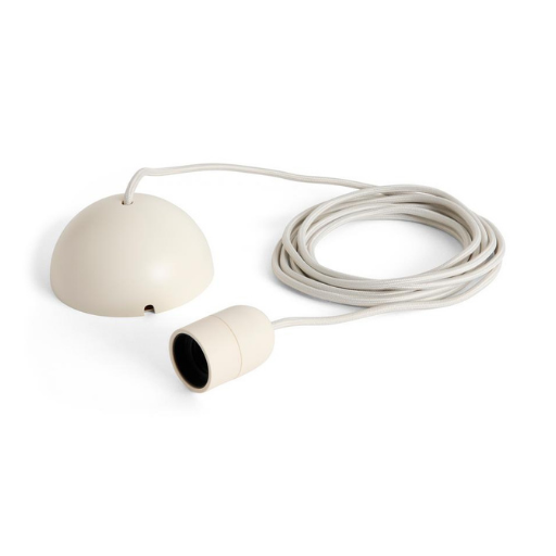 Common Pendant Cord Set Clay White