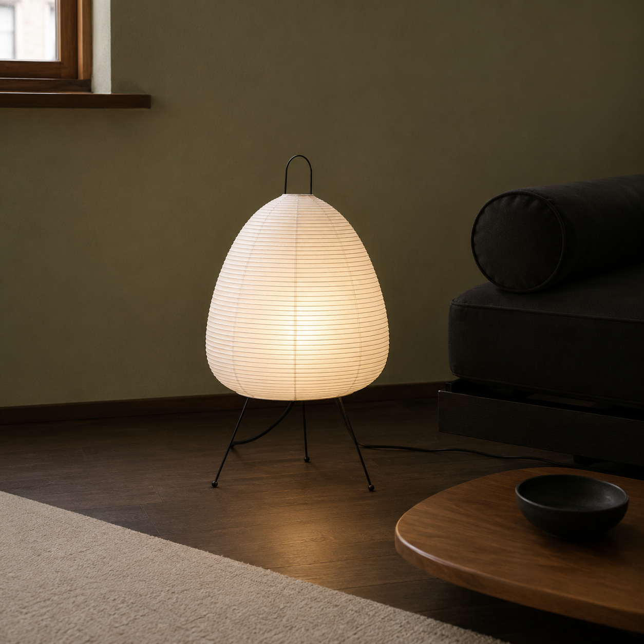 Noguchi Style Table Lamp