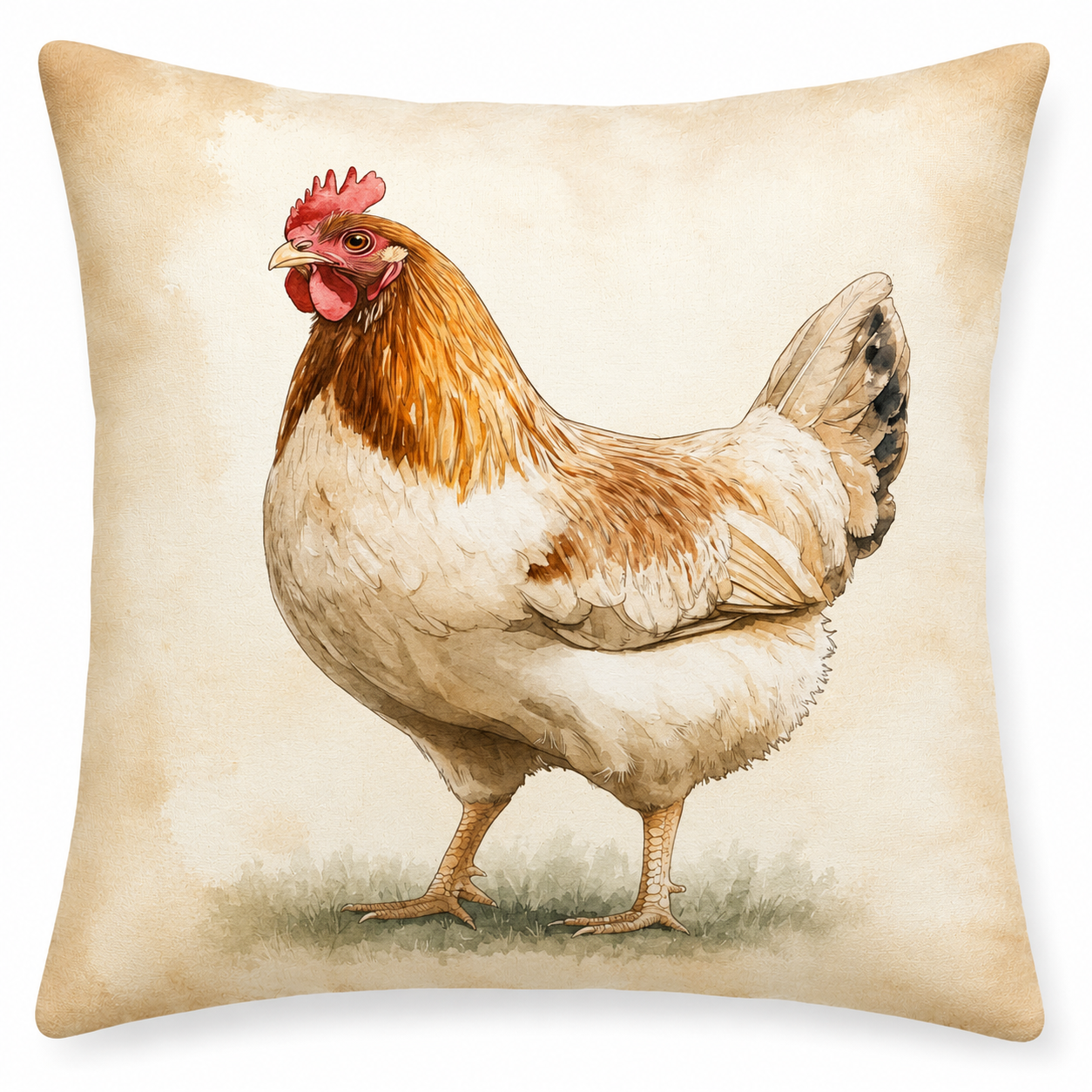 Farm Cushion - Hen