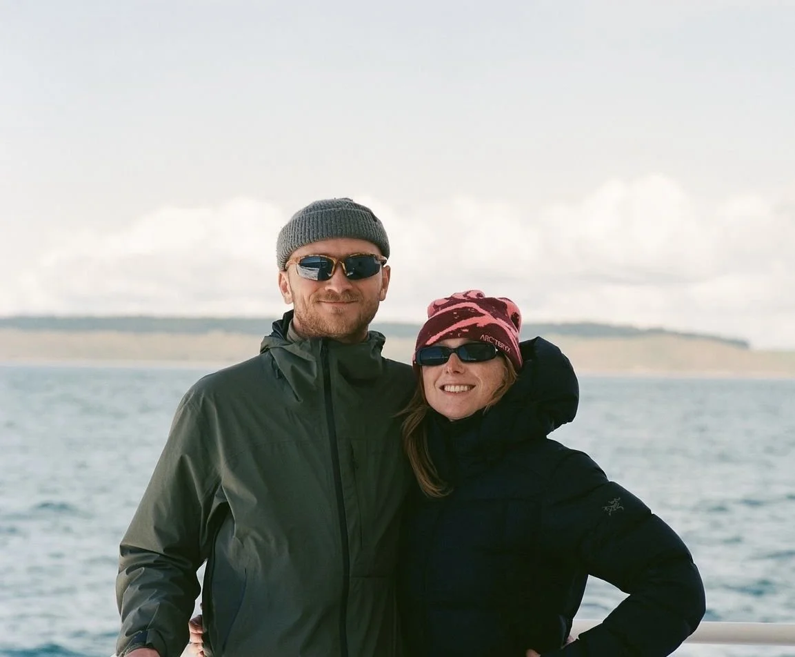 Photo of Andrew and Julia Law, founders of East Elk Camera