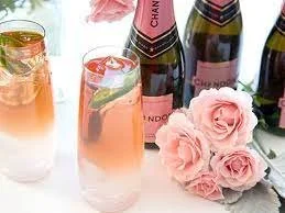 We're in the Pink: Pink Champagne Recipes & Their Garden-To-Glass Garnishes Sparkle New Years Eve!