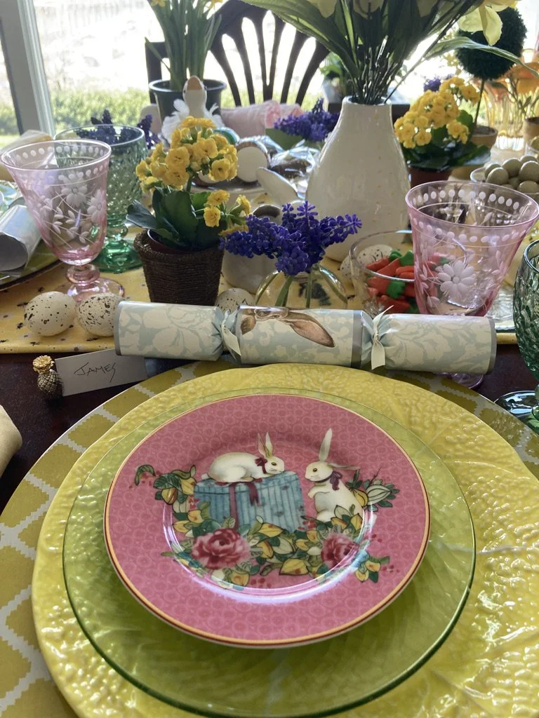 A Bee-utiful Spring Table Design: Home Entertaining Pays Homage to the Garden & Pollinators