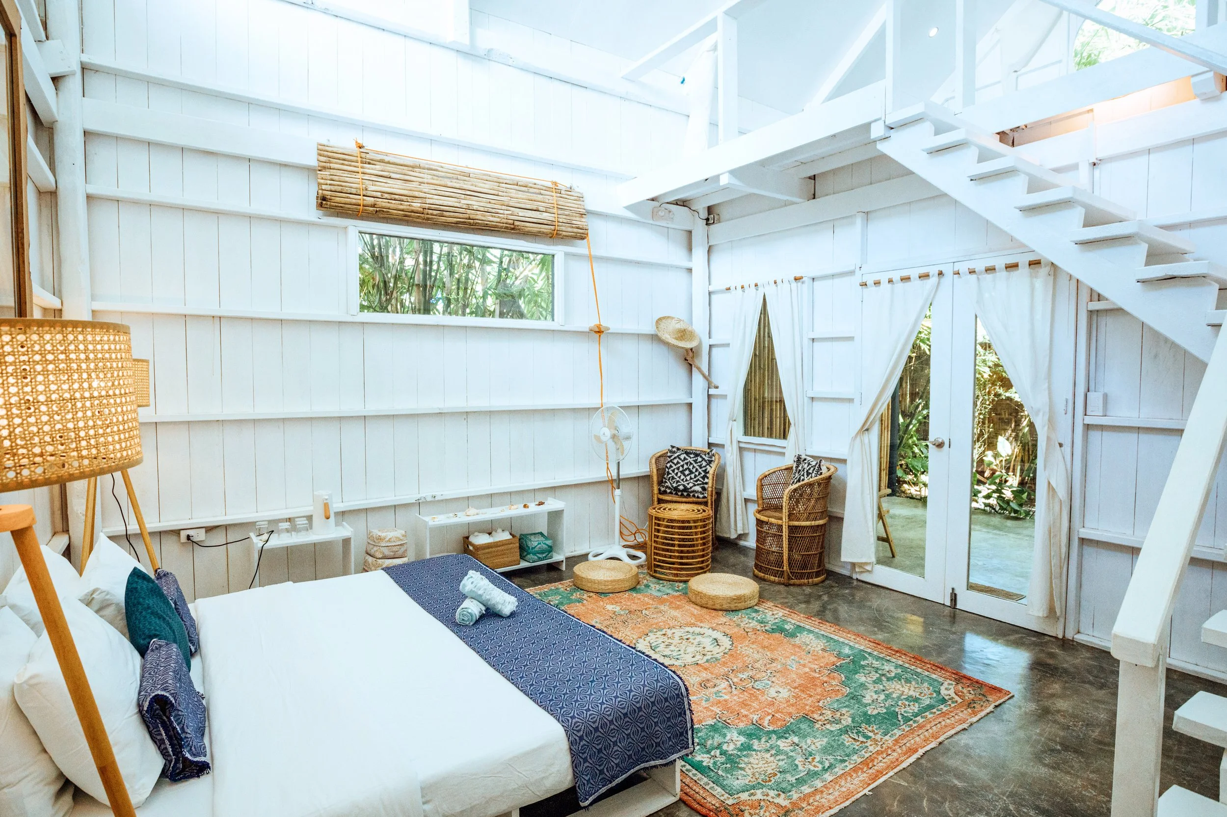 Siargao Philippines Yoga retreat shared villa first floor