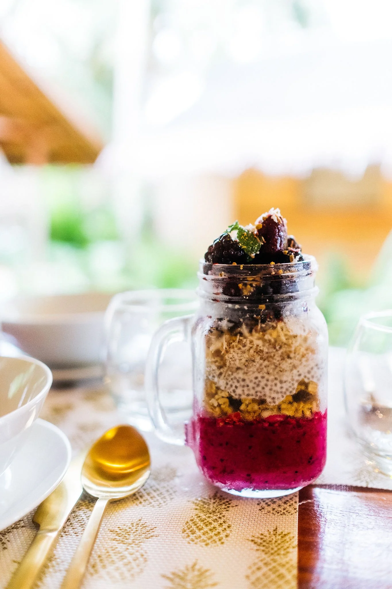 Photo of one of the breakfast menu item at Daloy Yoga Retreat in Siargao, Philippines