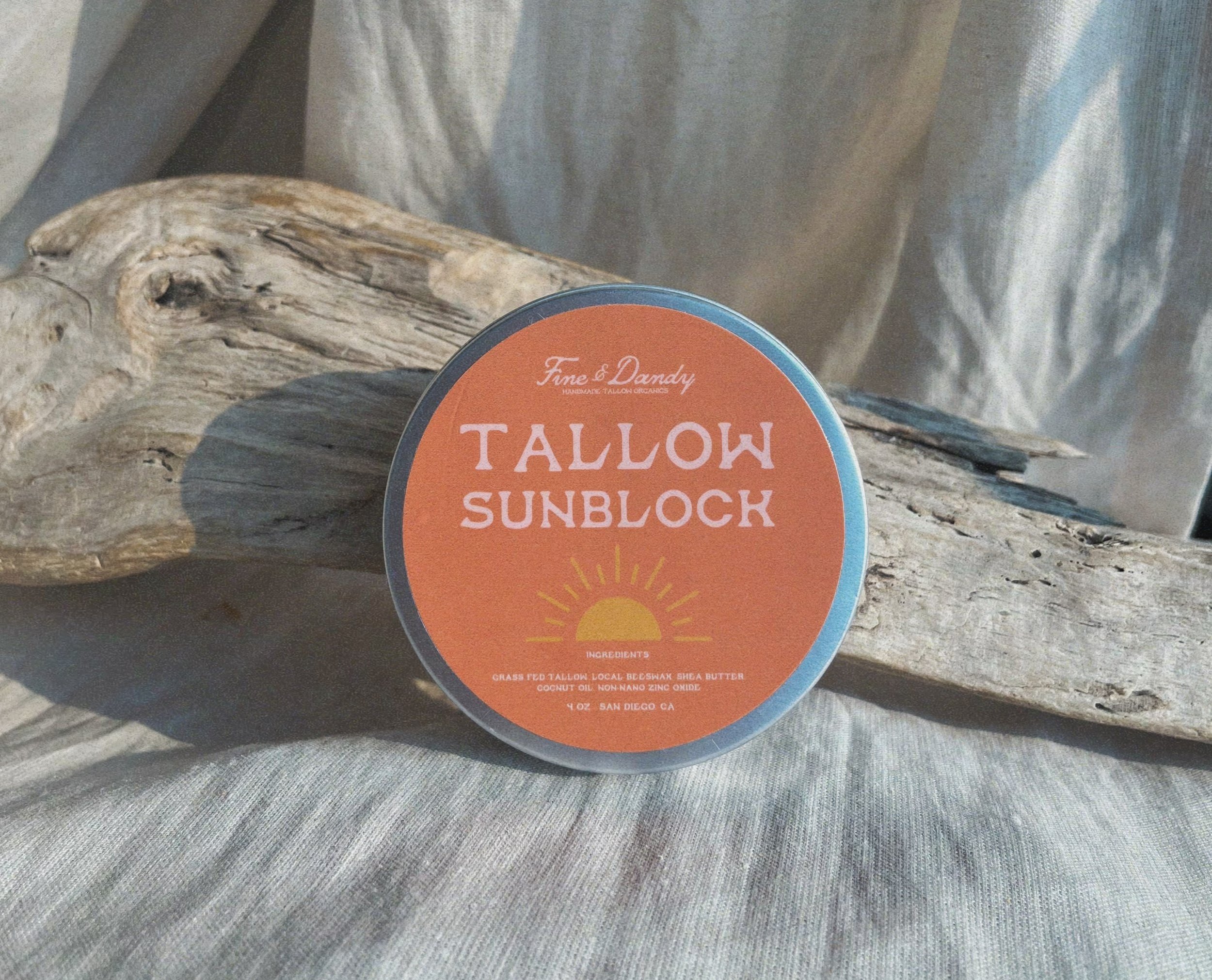 Tallow Sunblock - 4oz