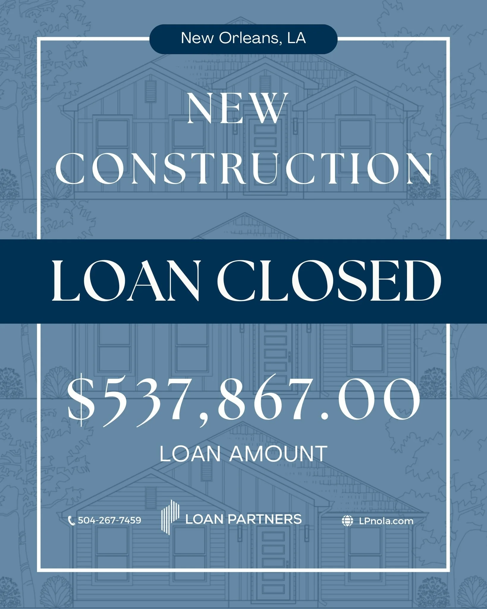 New Construction Loan Closed!

We&rsquo;re excited to announce the closing of a new construction loan with plans underway to build three new single-family homes. 🏠🏠🏠 

We&rsquo;re proud to support projects that bring new housing and continued grow