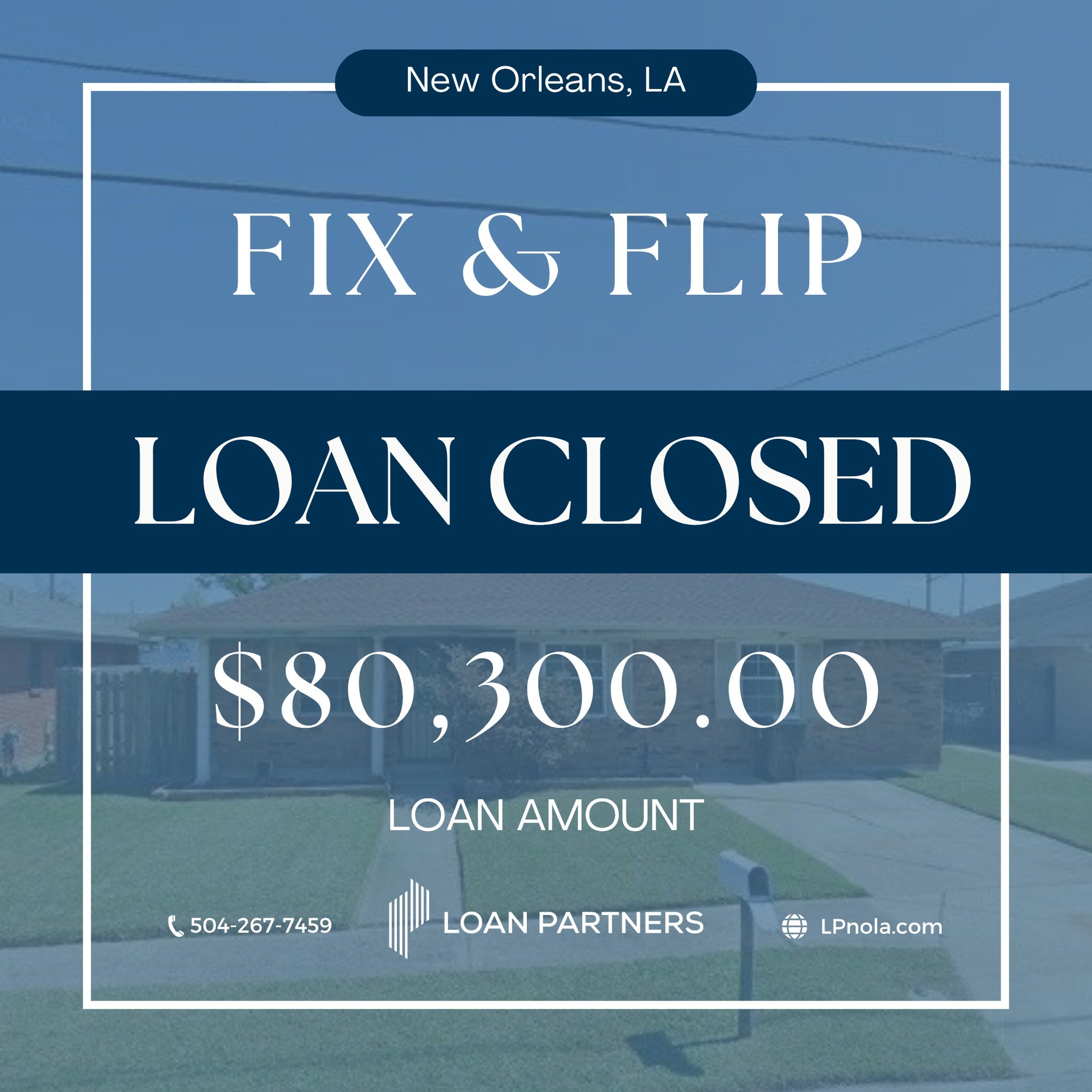 Every successful flip starts with the right numbers&mdash;and the right financing behind them. We&rsquo;re proud to help investors move quickly, improve properties, and create new opportunities across the city.

From purchase to renovation, we&rsquo;