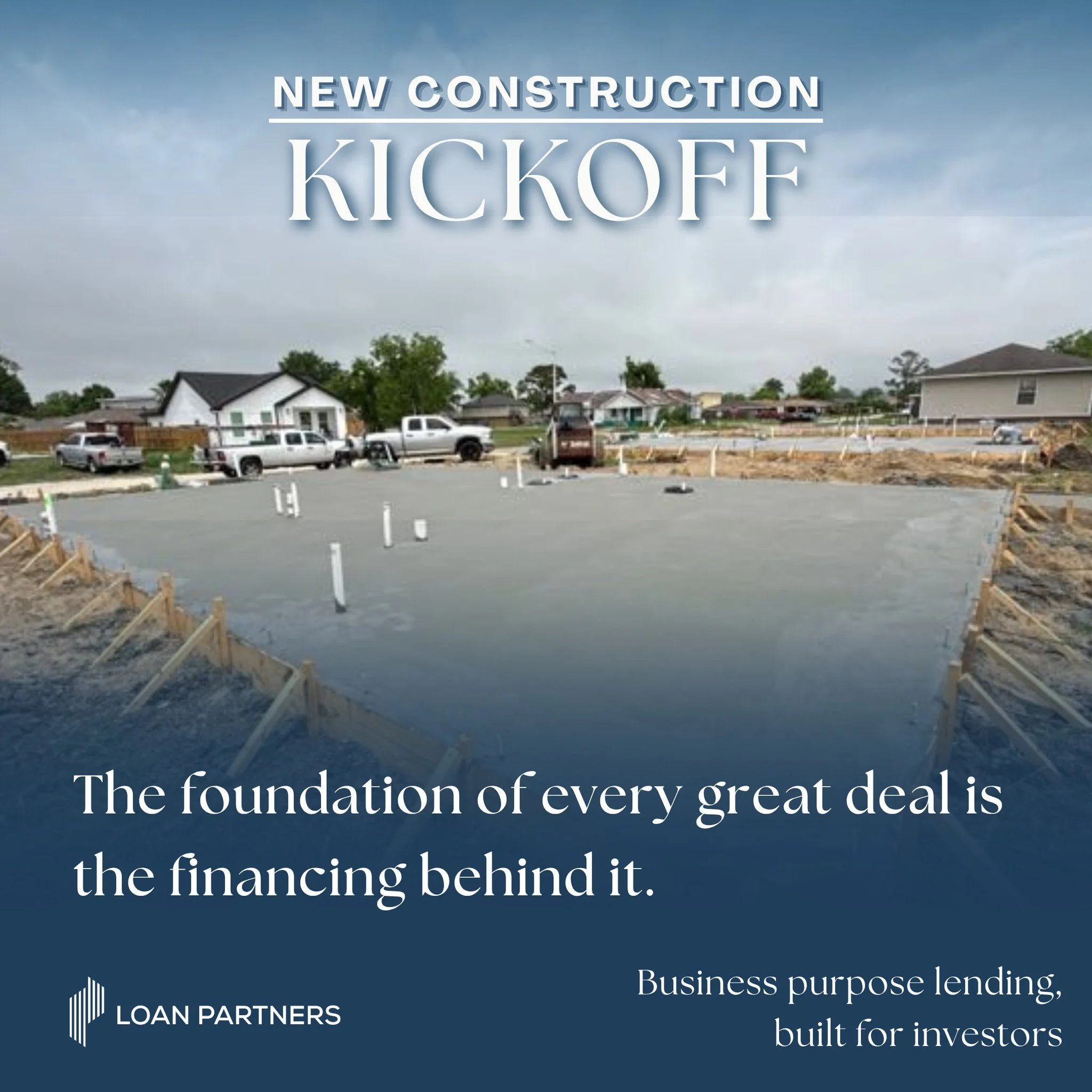 After the success of the initial development, we're excited to help bring the next phase to life with financing for three additional new construction homes.

One of the most rewarding parts of what we do is helping investors build on their success an