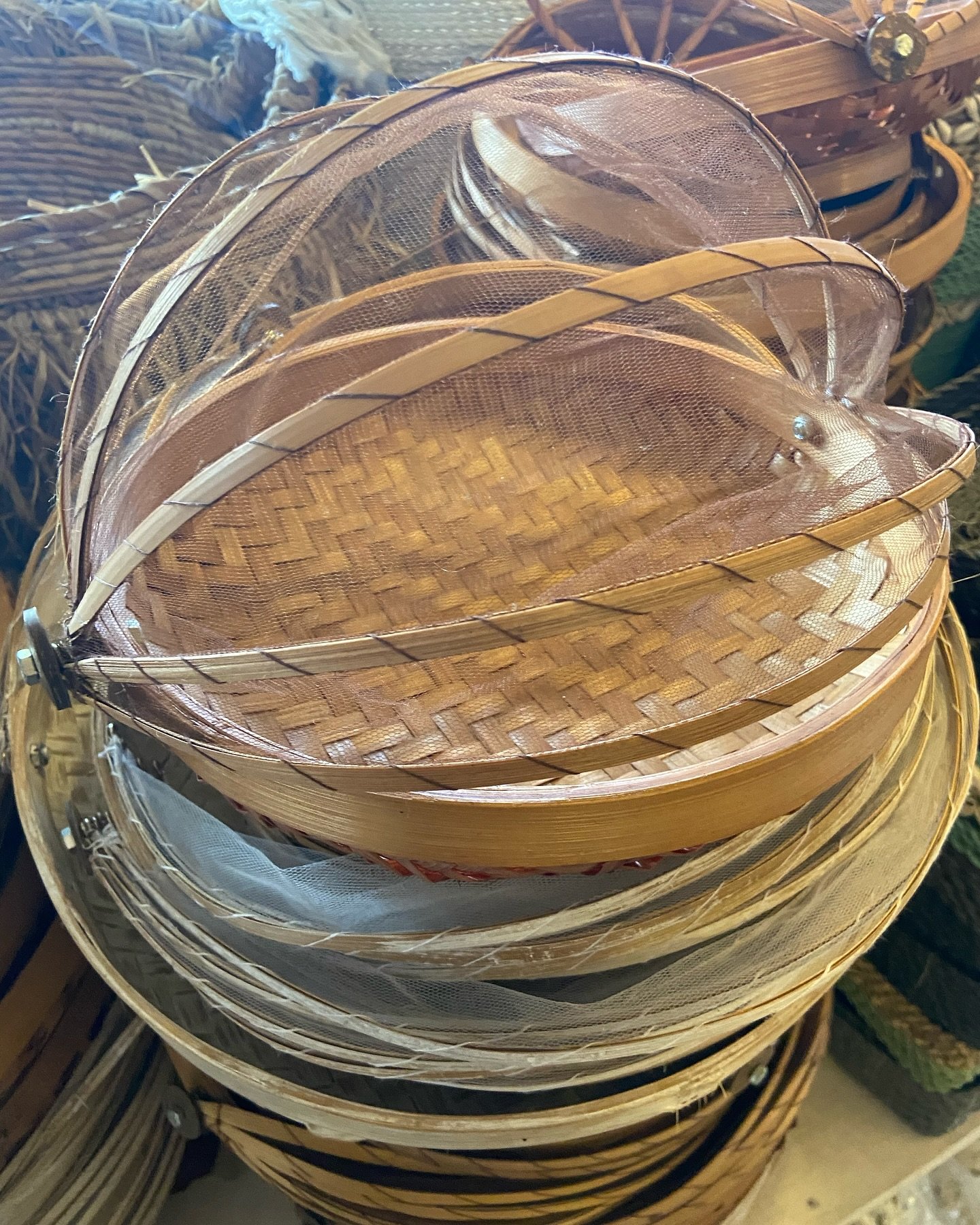 These bad boys are a godsend living in Australia when entertaining in the summer. Saves the endless swatting of arms to shoo the flies away. They also look so pretty on a table. This is a plain one but I&rsquo;ve seen stunning painted ones as well. &