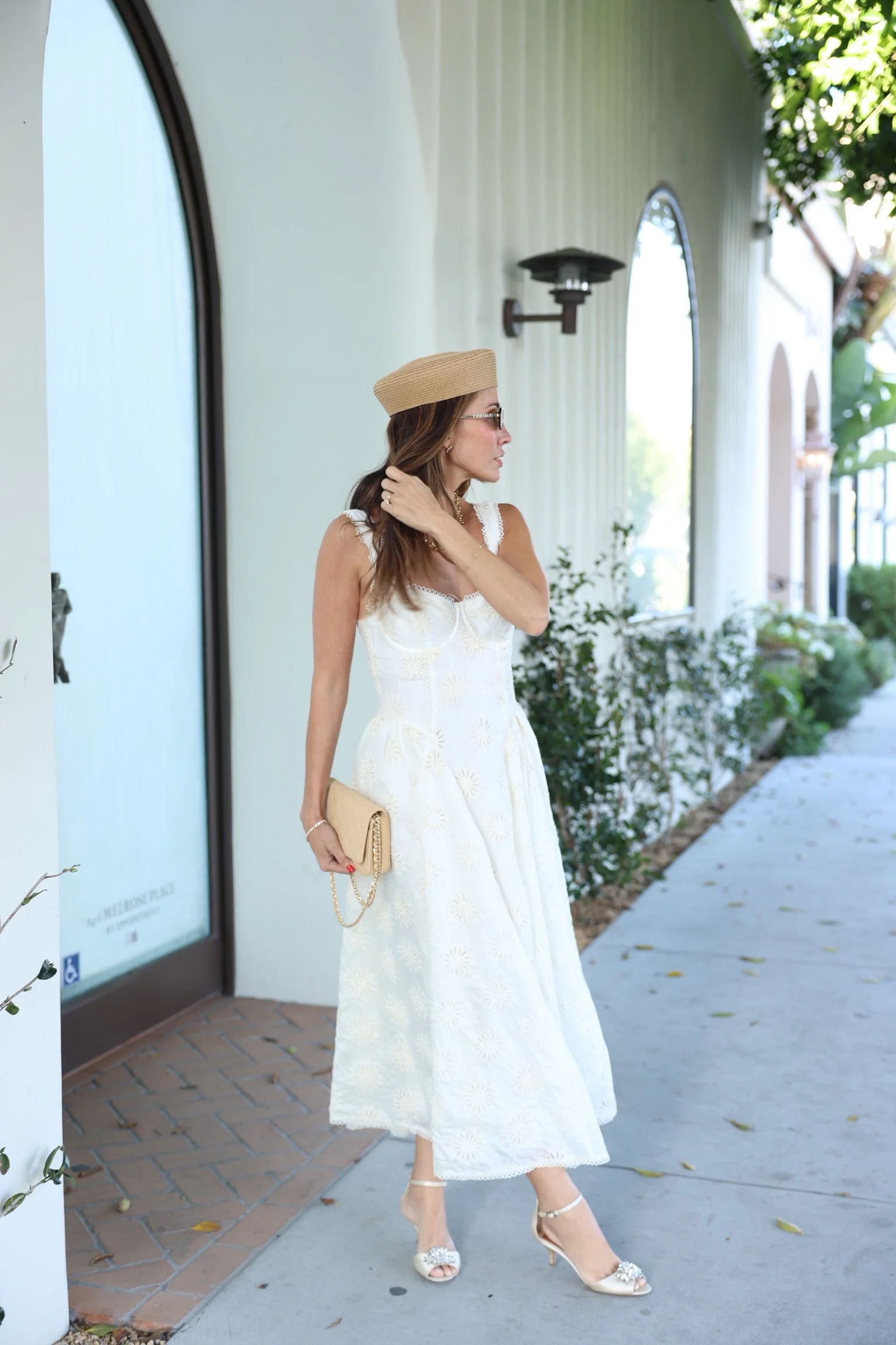 off white dress