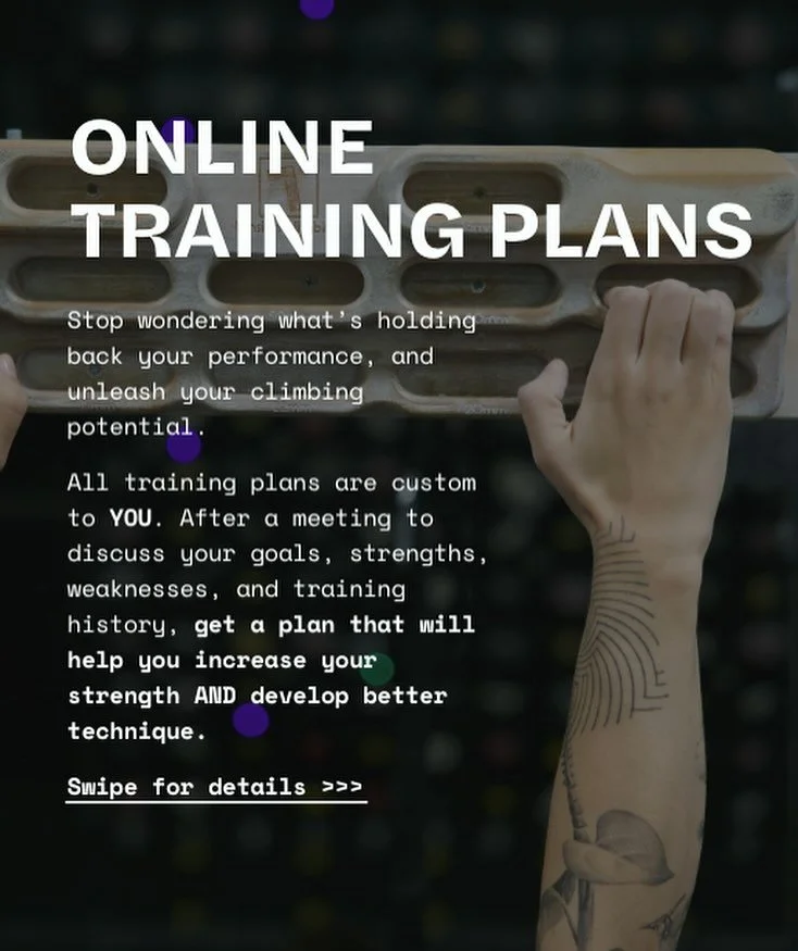 💪CUSTOM TRAINING PLANS ARE HERE 😱

I&rsquo;m so excited (and nervous!) to make this service generally available and help even more climbers absolutely smash their goals, and cultivate a feeling of flow and mastery on the rock!

✅This is for you if 