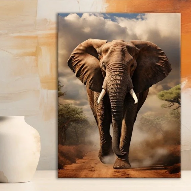 Elephant Canvas Print .jpeg