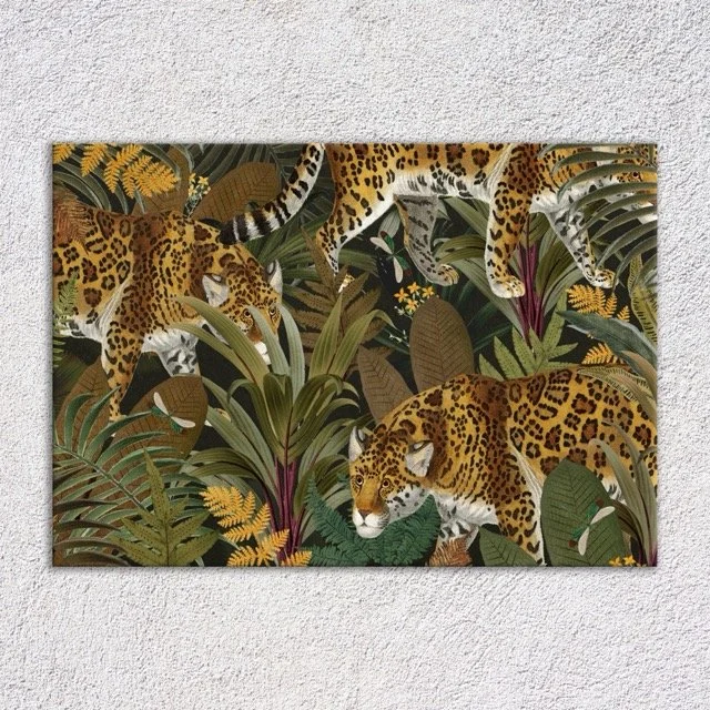 Leopard Plain Wall Canvas.jpeg