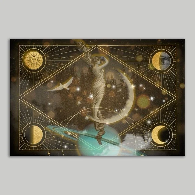 The Celestial Oracle Canvas