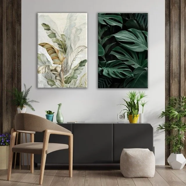 Foliage Plants Canvas
