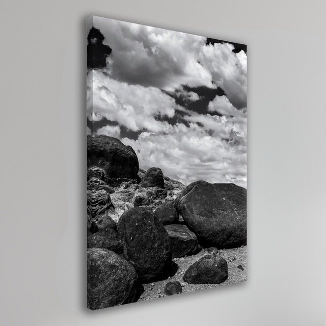 B:W Scenic Beach Wall Canvas.jpeg