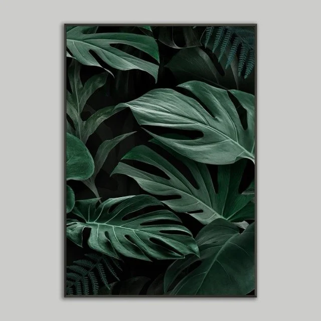 Green Foliage Poster70x100 .jpeg