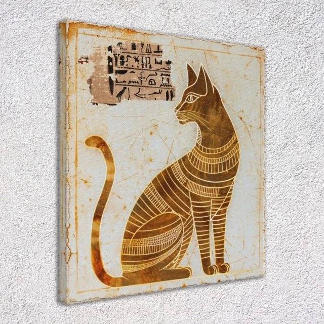 Egypt Cat Wall Canvas.jpeg