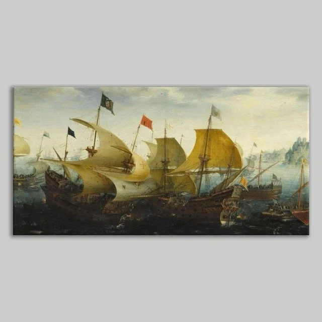 Vintage Ships Canvas 50x100.jpeg