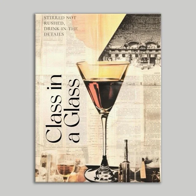 Class in a Glass Canvas