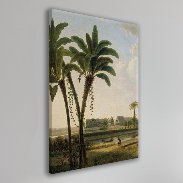 River Bank Wall Canvas Print.jpeg