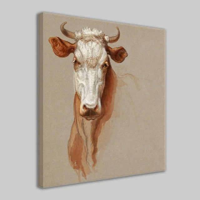 Cow Canvas Wall Print .jpeg