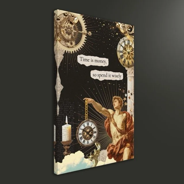 Time Is Money Wall Canvas.jpeg