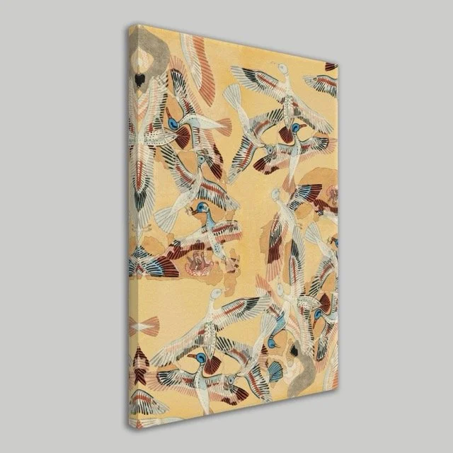 Ducks Wall Canvas Print .jpeg