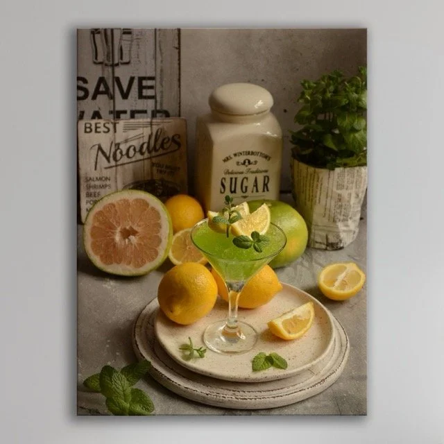 Time for Lemon Limes Canvas