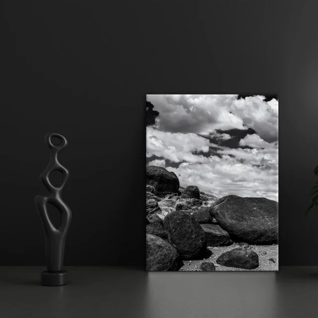 Black & White Beach Canvas.jpeg