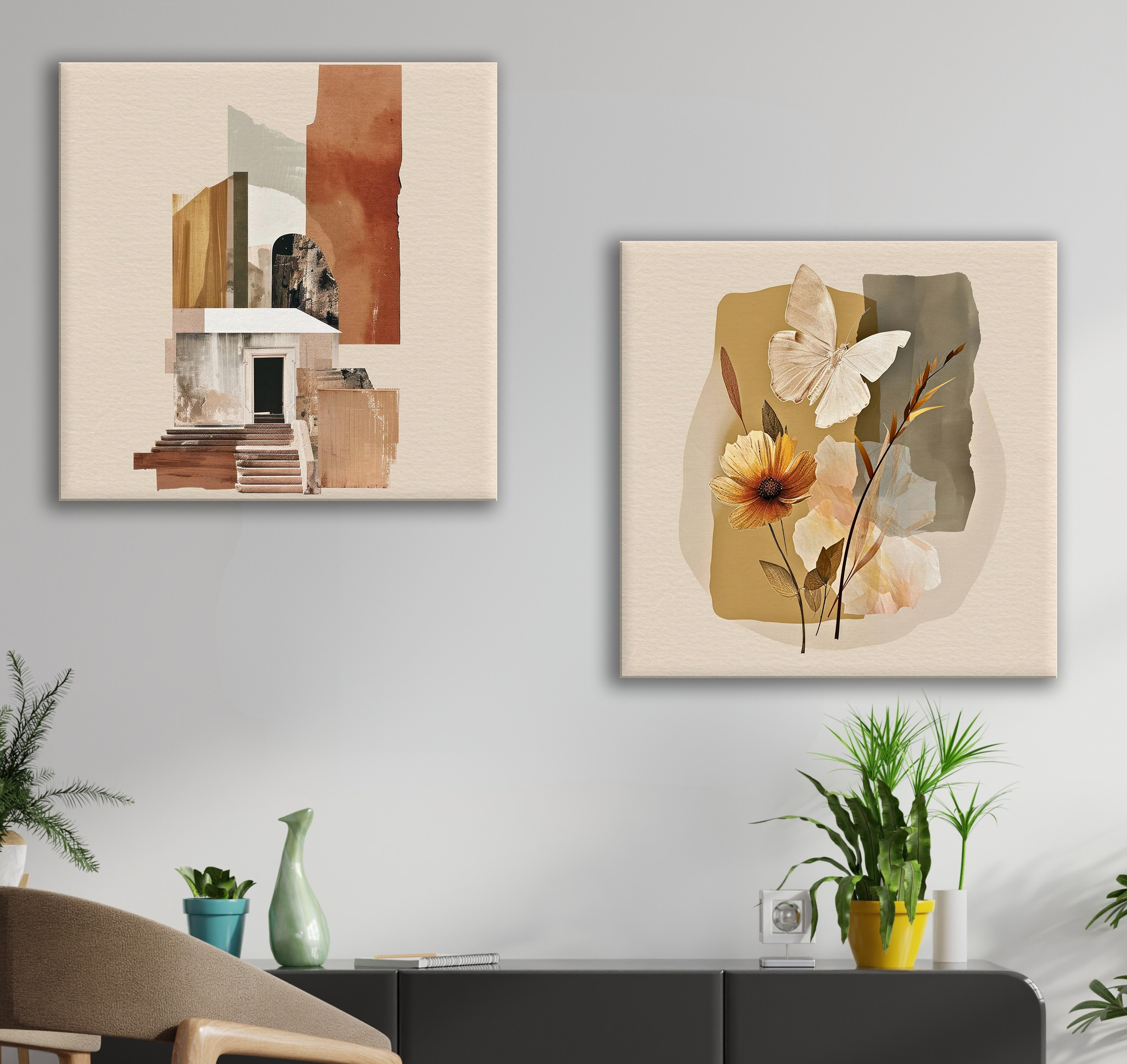 Abstract Double Canvas Print.png