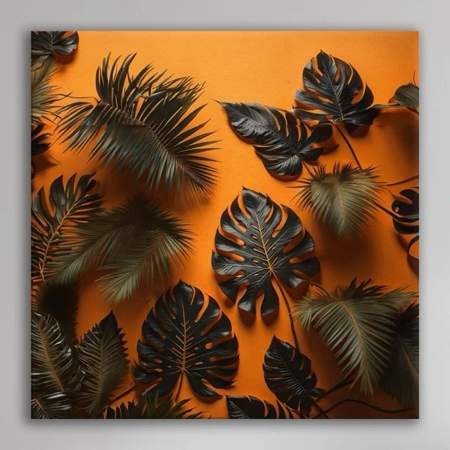 Monsteria Plain Wall Canvas.jpeg