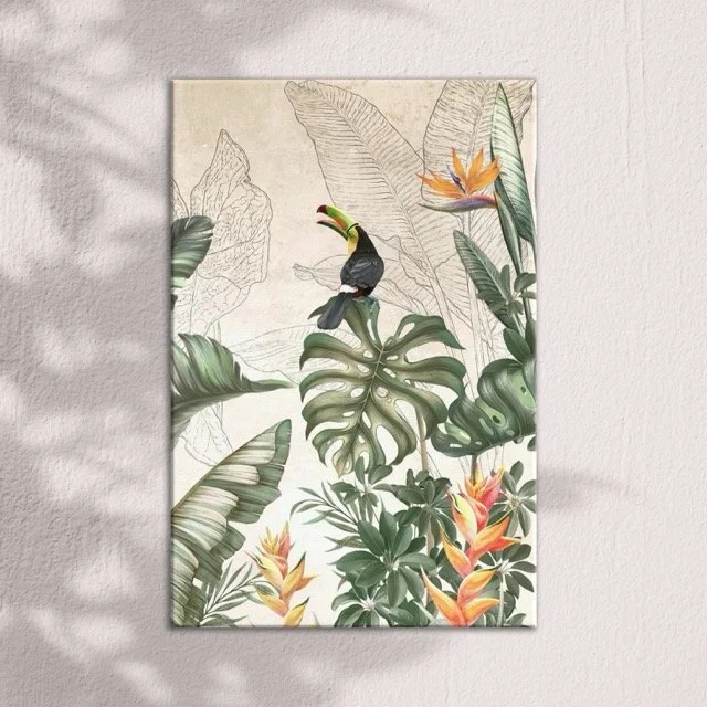 Jungle Tropia 3 of 3 Canvas 40x60 cm / 16x24″