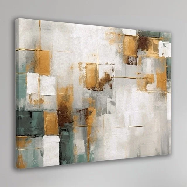 Gold Abstract Wall Canvas Print.jpeg