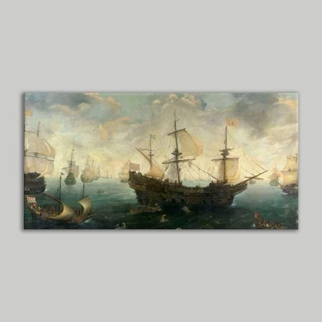 Galleon 2 Canvas Print.jpeg