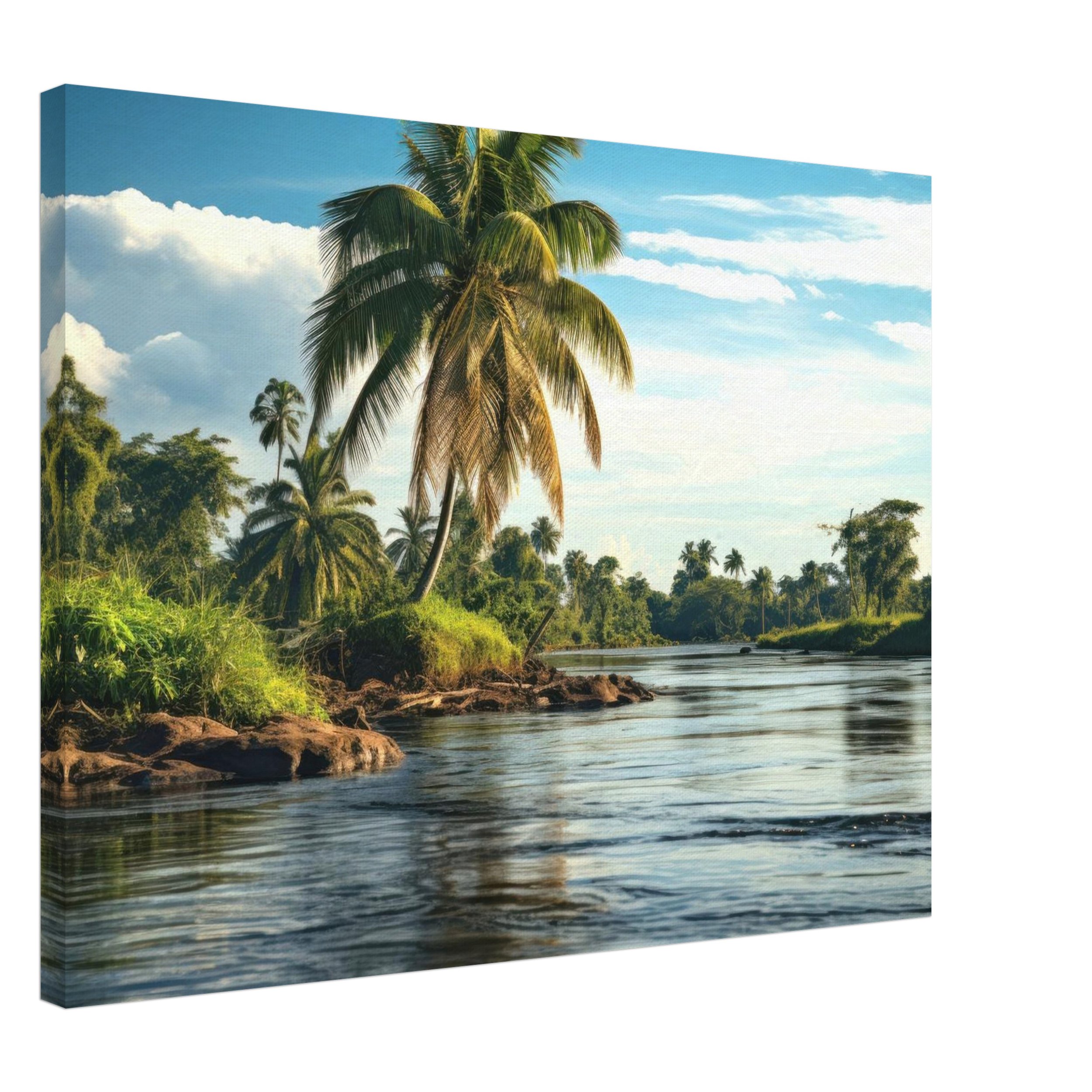 Nile Oasis Canvas Print.jpeg