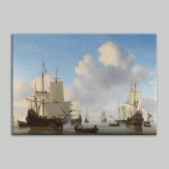 Vintage Ships Canvas