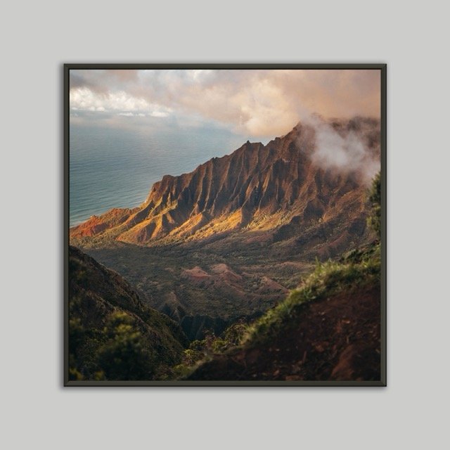 Island Cove Metal Framed Poster