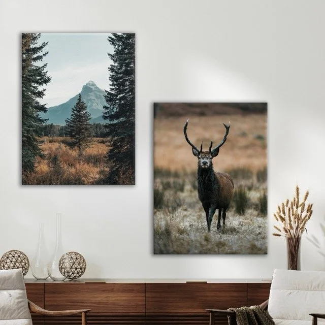 Mountain View Canvas Print