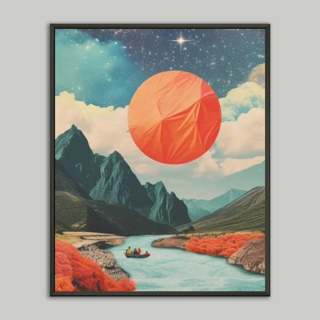 River Poster Print 40x50 .jpeg