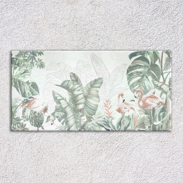 Flamingo Canvas Plain Wall.jpeg