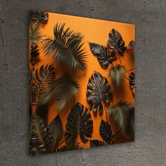 Monsteria Wall Canvas Print.jpeg