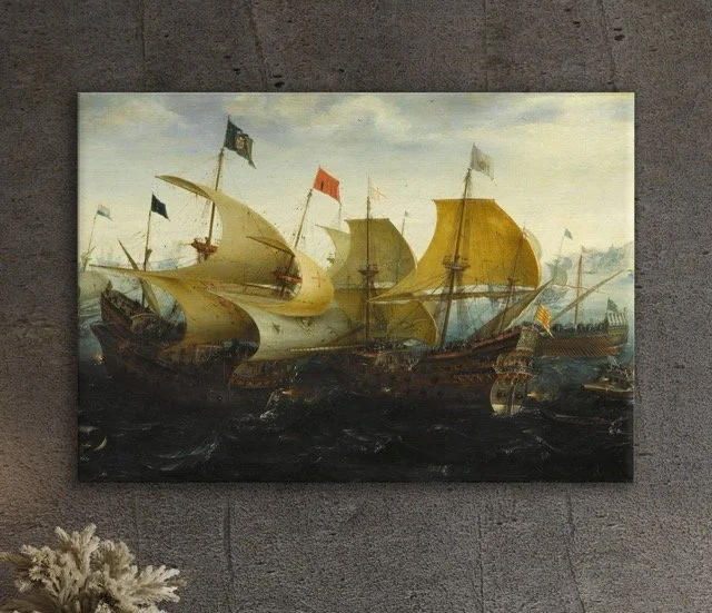 Vintage Ships Wall Canvas.jpeg