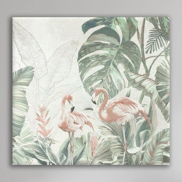 Flamingo 2 of 2 Canvas