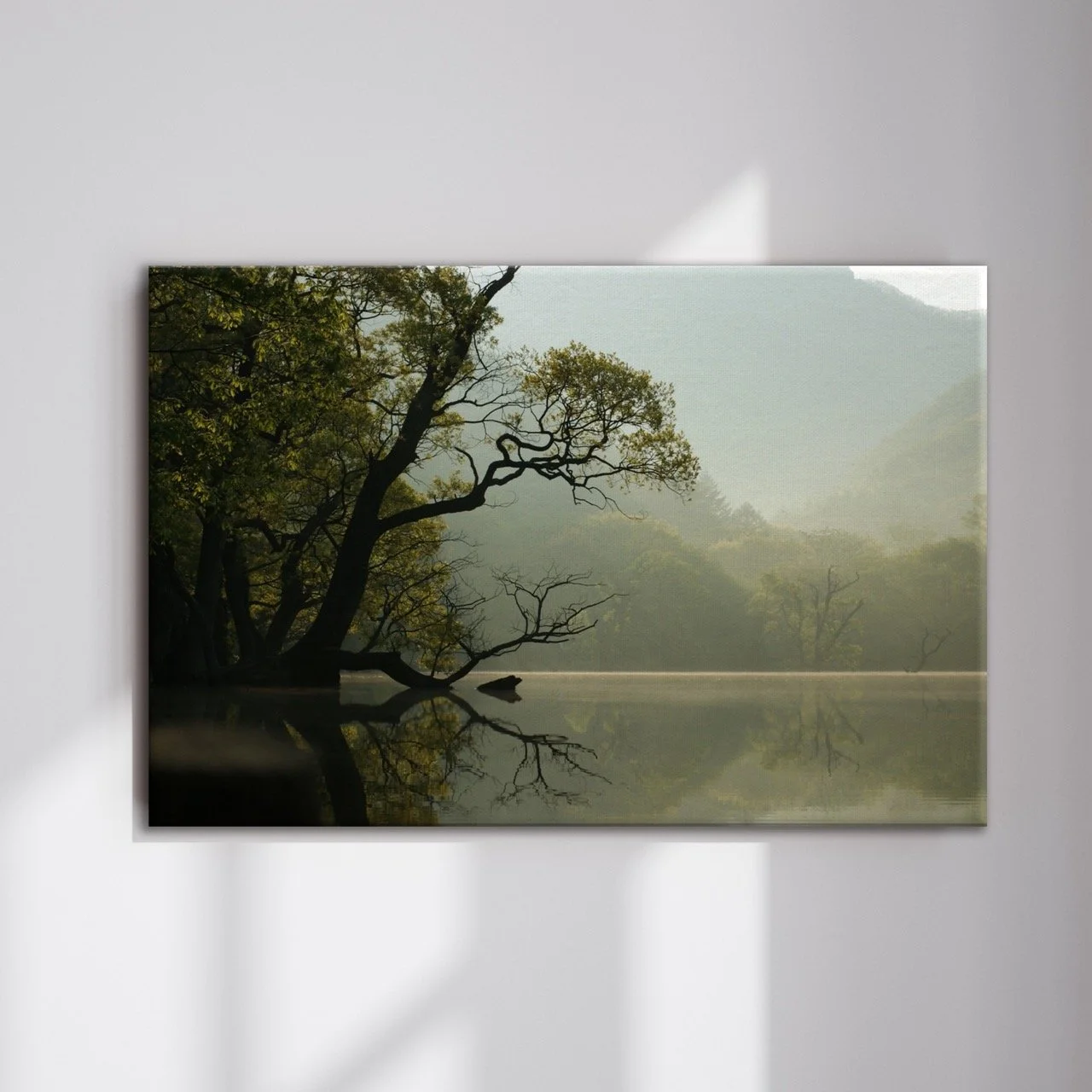 Misty River Canvas
