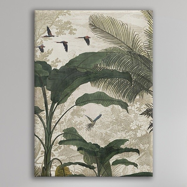 Jungle Birds Wall Plain Canvas.jpeg