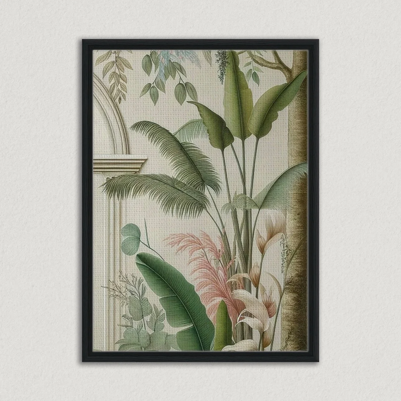 50x70 Garden Balck Framed Canvas.jpeg