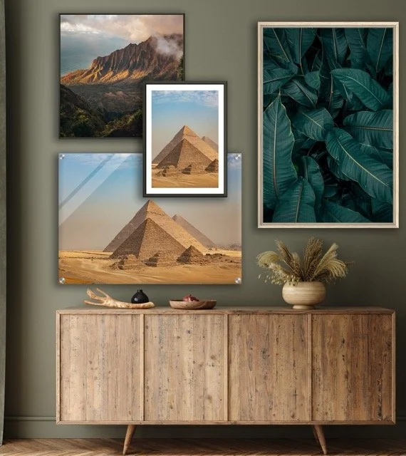 personalised statement piece with custom sizes, frame styles, and layout options. Build an artwork that fits your space and reflects your unique style.